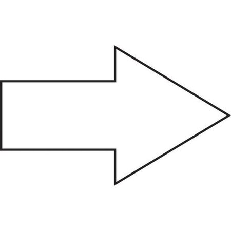 ACCUFORM MAGNETIC SHAPES  ARROWS 1 12 X 2 12 MRB417MGWT MRB417MGWT